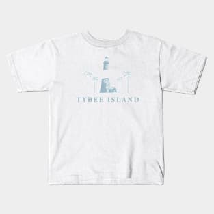 Tybee Island Lighthouse, Savannah, Georgia Kids T-Shirt